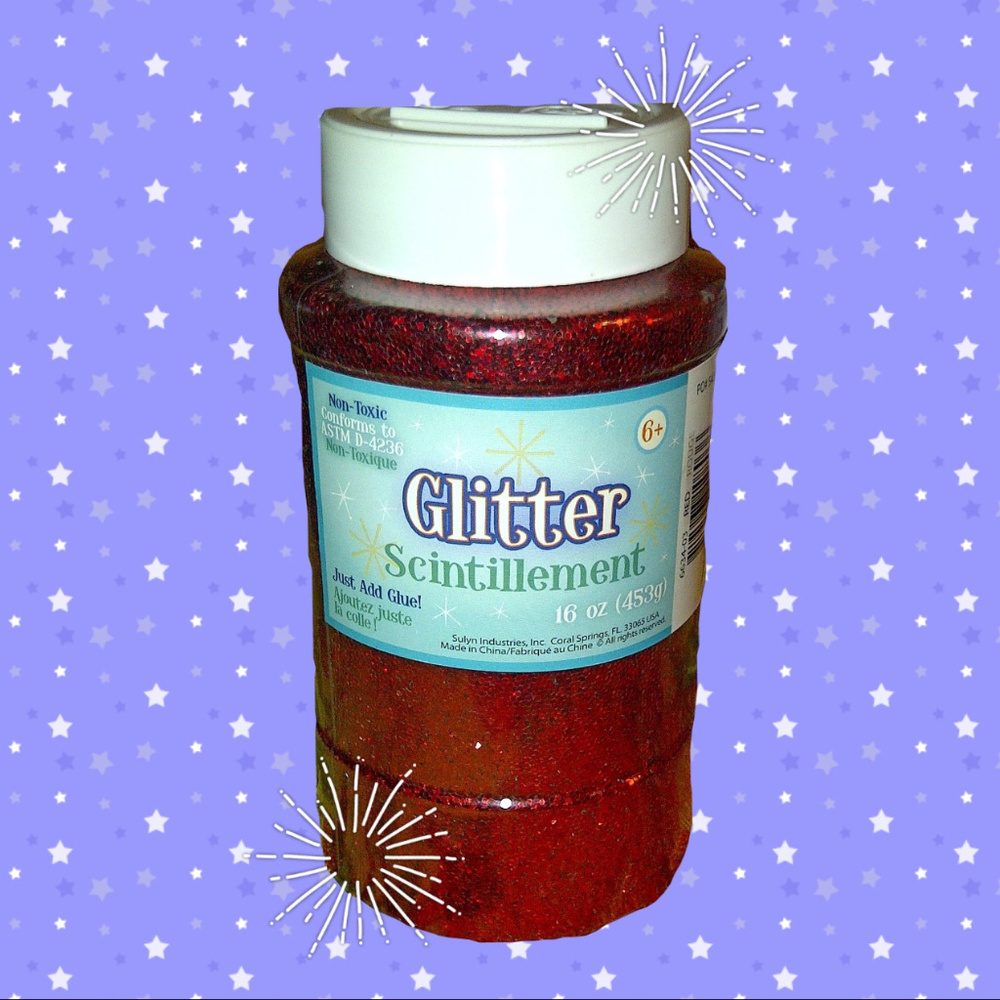 Red Craft Glitter